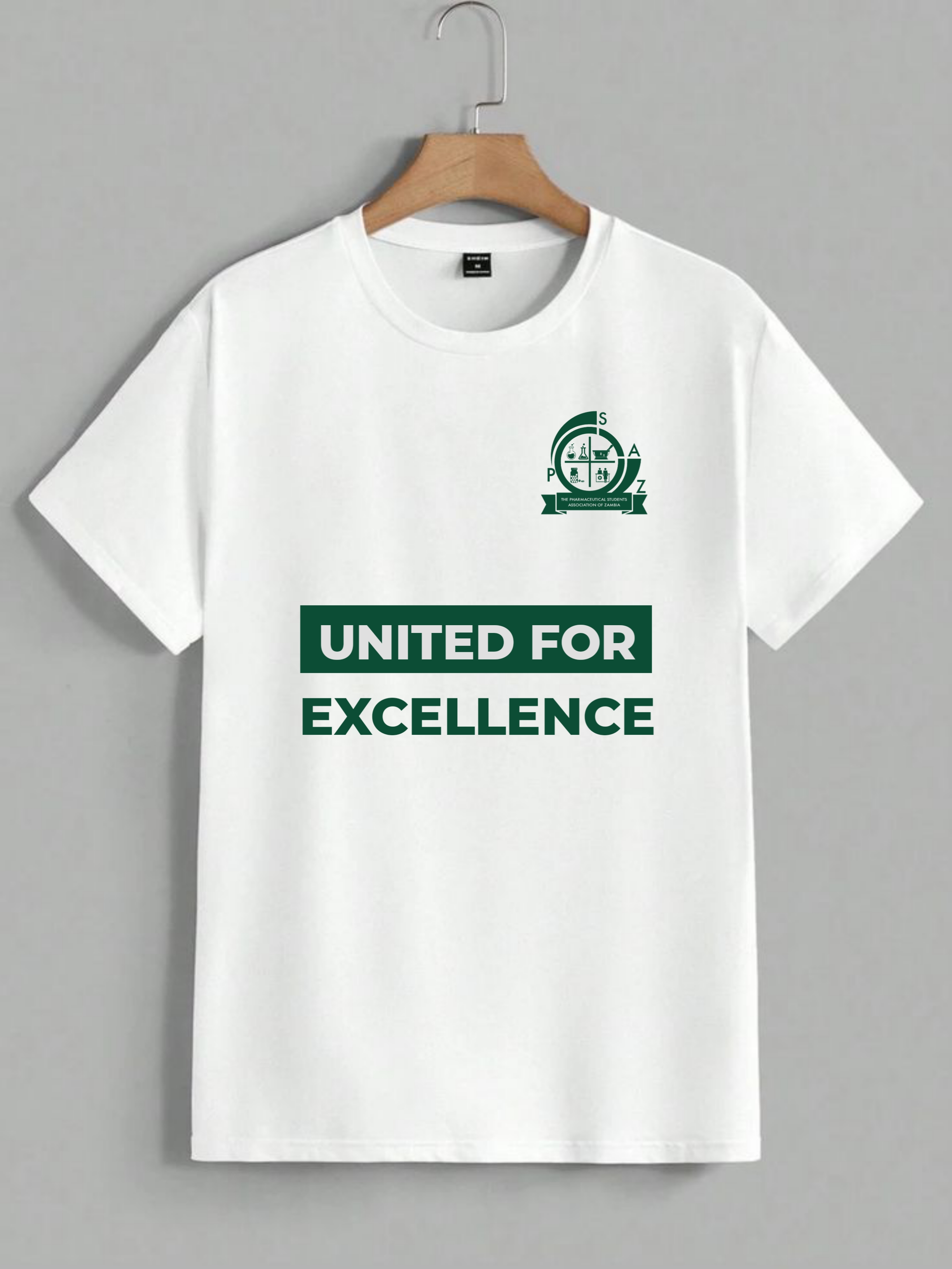 PSAZ T-Shirt: White